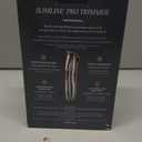 Andis 32810 Slimline Pro Cord/Cordless Beard Trimmer, Lithium Ion T-Blade Trimmer, Close Cutting T-Blade Zero Gapped, Chrome