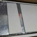 Keonjinn 20 x 30 Inch Black Bathroom Mirrors for Over Sink, Metal Framed