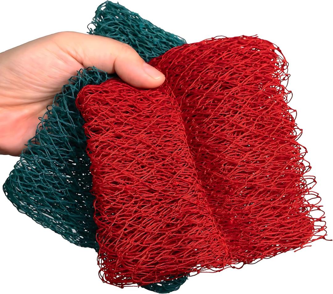 3 x 3 Non-Scratch Mesh Dish Washing Net Cloths Odorless, Quick-Dry Scrubbing Dish Cloths for Kitchen Cleaning, Nonstick Cookware, Pots, Pans & Glassware Reusable Durable Sponge Alternative