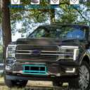 Front Bumper Grille for 2024 2025 Ford F150, Front Lower Center Bumper Cover Mesh Grill Trim Spacer Panel Insert for Ford F-150 XL STX XLT TREMOR LARIAT King Ranch Platinum Accessories