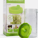 Masontops Mason Jar Bean Sprouting Starter Set - Easy DIY Bean Sprout Growing
