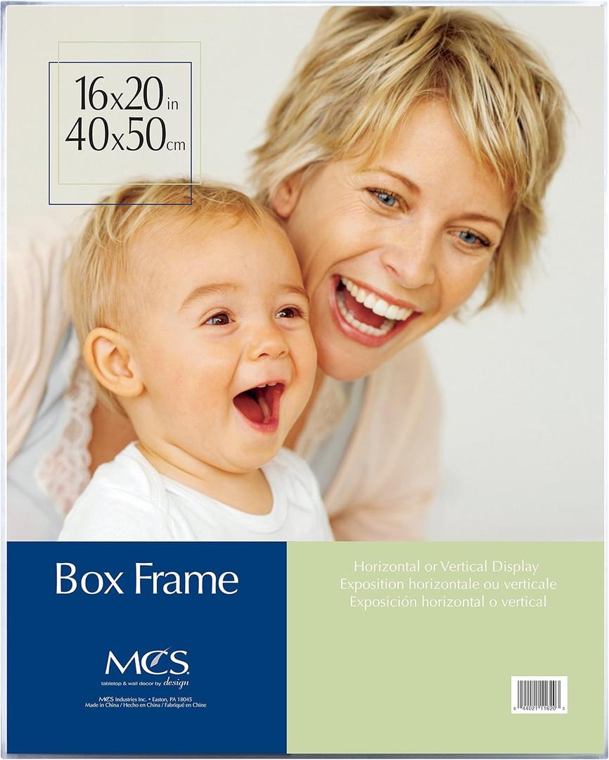 MCS 16x20 Inch Clear Box Frame (11620)