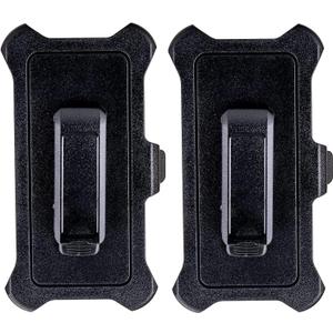 2 Pack Belt Clip Holster Compatible with Otterbox Defender Series Case for iPhone 13, iPhone 13 Pro,iPhone 12, iPhone 12 Pro [6.1'',Case Not Included]