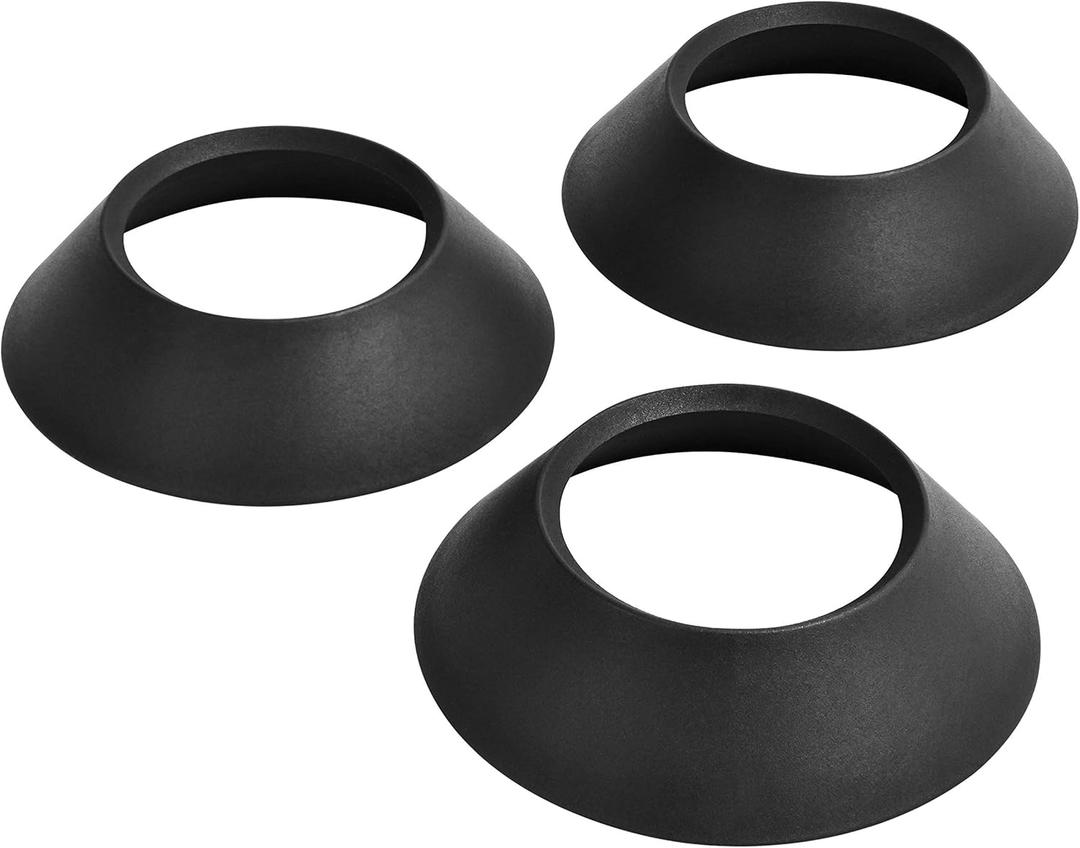 GoSports Black Ball Stand & Holder for Sports Balls (Basketballs, Baseballs, Footballs, Soccerballs) - 3 Pack Matte Black