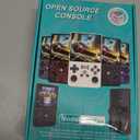 PixelKing 2025 New Upgrade R36MAX Retro Handheld Game Console with 64G Built-in 18000+ Classic Games, Emulator Handheld,4.0" IPS Screen Retro Gaming Console, Rechargeable Portable Pocket Arcade(Blue)