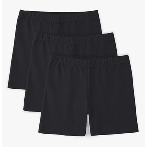 Girls Bike Shorts Cartwheel Dance Shorts for Kids Under Dress 3 Pack. 130 cm. 6-7 Years