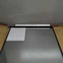 LOAAO 24X32 Inch Black Metal Framed Bathroom Mirror for Wall, Matte Black Bathroom Vanity Mirror Farmhouse, Large Rounded Rectangle Mirror, Anti-Rust, Hangs Horizontally or Vertically