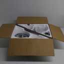 Ceiling Fans with Lights, 52 Inch Low Profile Ceiling Fan with Light and Remote, Flush Mount Ceiling Fan, 3CCT, Dimmable, Noiseless, Ceiling Light Fan for Bedroom, Indoor/Outdoor Use,Brown