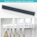 24 Inch Magnetic Knife Holder with Extra Strong Hold, Metal Knife Magnetic Strip for Wall Mount Kitchen RV Storage and Organization, Heavy Duty Magnetic Tool Rack for Tools, Knives Block Utensils