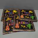 Eersida 4 Pcs Mexican Fiesta Baby Shower Decoration Baby Boxes with Letter Taco Decoration for Mexican Birthday Party Supplies