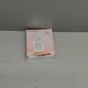 WOBSION Rechargeable Lighted Travel Makeup Mirror,1x/10x Compact Magnifying Mirror with Lights,Portable for Bag,4inch,Gift,Rose Gold