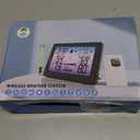 Weather Station Wireless Indoor Outdoor, Digital Thermometer for Home, Large Color HD Display with Remote Sensor, Weather Forecast, Atomic Clock, Moon Phase