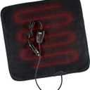 ZONETECH Black Warming Pad Cozy Warmth in Cold Weather, Perfectly Sized for Comfort and Portability for Pets (1 PACK)