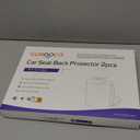 SURDOCA Kick Mats Back Seat Protector for Kids, Leather Car Back Seat Cover for Child, Offers Waterproof Protection of Car Seat Back from Dirt, Mud, Scratches