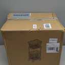 Large Laundry Baskets, Dirty Clothes Hamper with Wheels,Rolling Wire Laundry Basket Organize,2 Removable Wire Storage Metal Clothes Hamper Organizer for Laund Room, Bathroom, Bedroom, Dorm, White