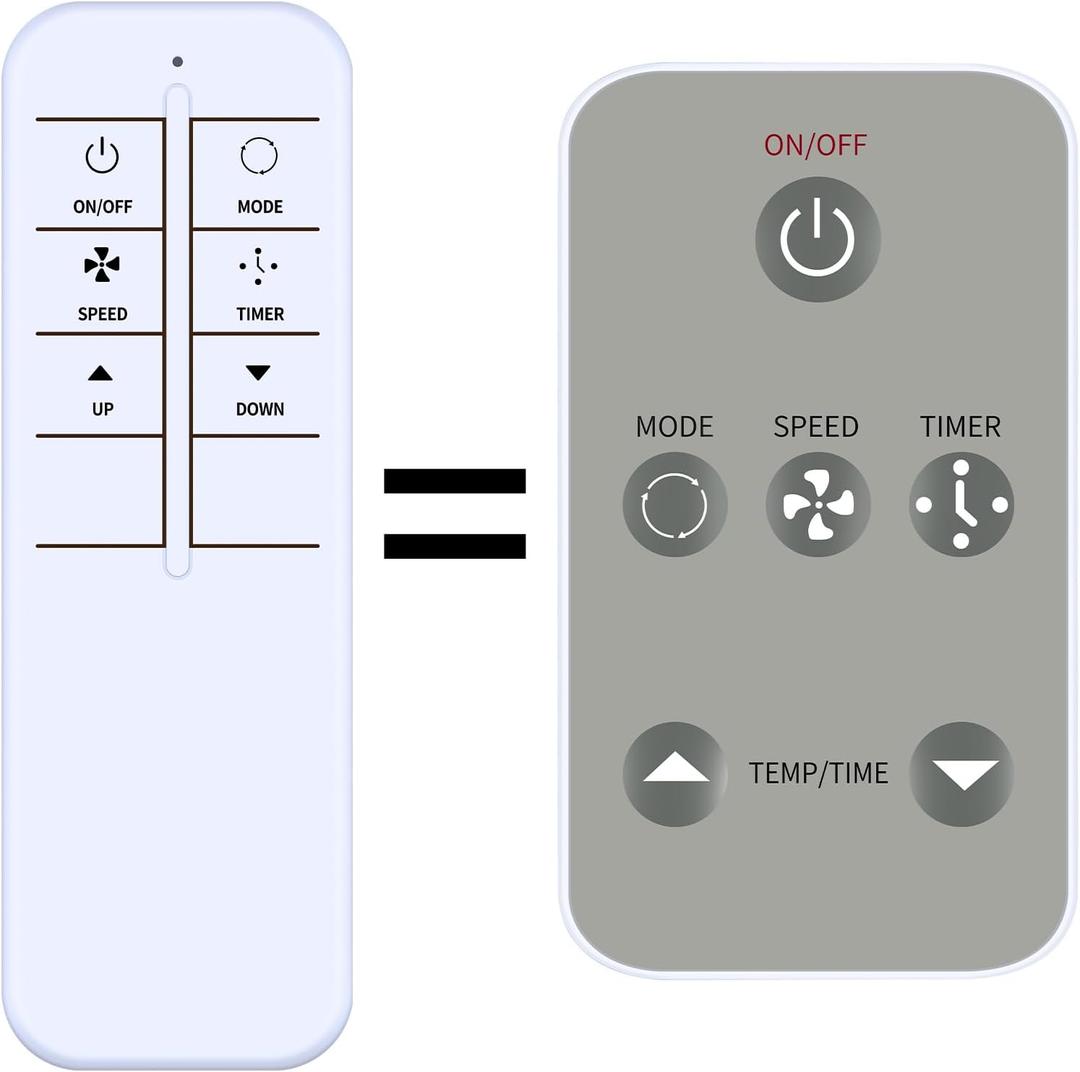 Replacement for Haier Air Conditioner AC Remote Control 0010403473, Compatible with HWF05XCK-L HWF08XC5 HWR05XC5 HWR05XC6 HWR05XC7 HWR05XC9-L HWR05XCA HWR05XCJ HWR05XCJ-L HWR06XC5 HWR06XC5-T