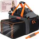 Cat Pet Carrier Soft Sided Bag Airline Approved, Foldable Travel Large Carrier for Small Kittens Medium Cats Up to 15 Lbs, Expandable Carrying Case for Car, Comfortable for Transport