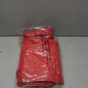 10ft x 10ft Red Backdrop Curtains for Party Valentine's Day Arch Stage Wedding Ceremony Curtains Fabric Photography Backdrop for Baby Showers Rod Pocket Home Decoration, 5ft x 10ft, 2 Panels