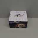 Solar Security Light Outdoor,Solar Flood Light with Active Motion Sensor,3 Heads 270 Wide Angle,Remote Control,IP65 Waterproof, 3 Modes (2 Packs)