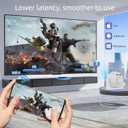 Smart Mini Projector with WiFi & Bluetooth, 4K Support 180° Rotatable Auto Focus & Keystone Portable Projector with Built-in APPS and Speaker Outdoor Movie Home Theater Projector