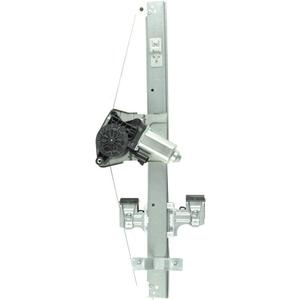 SHOWSEN 741-388 Rear Left Driver Side Window Regulator W/Motor Compatible with 2007-2013 Chevy Silverado/GMC Sierra 1500 2500 HD 3500 HD Extended Cab Pickup Replacement 25885884