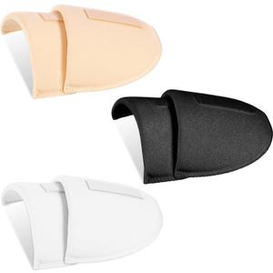 3 Pairs Shoulder Pads for Womens Clothing, Anti-Slip Detachable Hombreras para Ropa Mujer No-Sewing Required Breathable Set-in High Low Sponge Pad Men Blazer Clothes Sewing Accessories