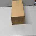 WOPITUES Wood Floating Shelves Set of 6, Shelves for Wall Decor, Farmhouse Shelf for Bedroom, Bathroom Storage Shelves, Book Shelves for Living Room - Rustic Brown