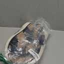 UBFEN Womens Platform Sandals Wedge Walking Comfortable Casual Adjustable Strap Lightweight Open Toe (9, Black)