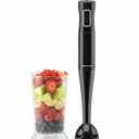 Toastmaster Immersion Hand Blender Mixer Black with 700ml Blending Cup 100W Black