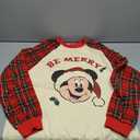 Disney Mickey print long sleeve winter Christmas For Men's XL