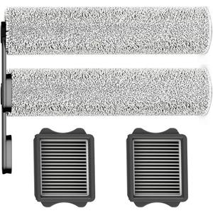 Wet And Dry Vacuum Cleaner Roller Brush & HEPA Filter Accessory Replacement Set. Compatible With Tineco IFloor 5 Breeze