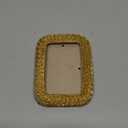 Vintage Picture Frame 3x4 Gold Resin Photo Frame Tabletop Wall Hanging Photo Frame for Home Decor