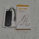 USB C Hub, 10-in-1 Docking Station Dual Monitor with 4K HDMI, VGA, Fast Charging Port, USB 3.0 & 2 USB 2.0 Ports, SD/TF Card Reader, 3.5mm AUX, USB C Dongle for MacBook, Dell, Lenovo, HP Laptops : Electronics