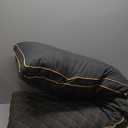 YZ HOME Long Body Pillow for Adults - Firm Body Pillow Insert with Shredded Blue Memory Foam, Adjustable Height, Soft Support for Side Sleeping, Pregnant Women, Washable (20x54 Inch, Grey)