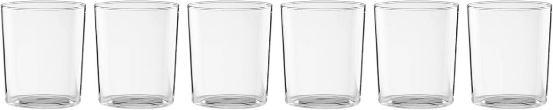 Oneida 896827 Stackables Tall Clear Drinkware, Set Of 6