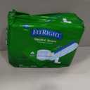 FitRight Adult Diapers, Ultra Heavy Absorbency, L (Waist Size 44in-56in), 20 Count, OptiFit Incontinence Briefs for Men and Women, Disposable, Moisture-Wicking, Leak Protection, (White, M)