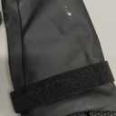 Waterproof Dog Boots for Small/Medium Dogs -Dog Paw Protectors Dog Suspender Boots Anti-Slip Pet Shoes for Outdoor Walking, Reflective Stay-On, Dirt-Proof Comfortable Booties (Black, Small)