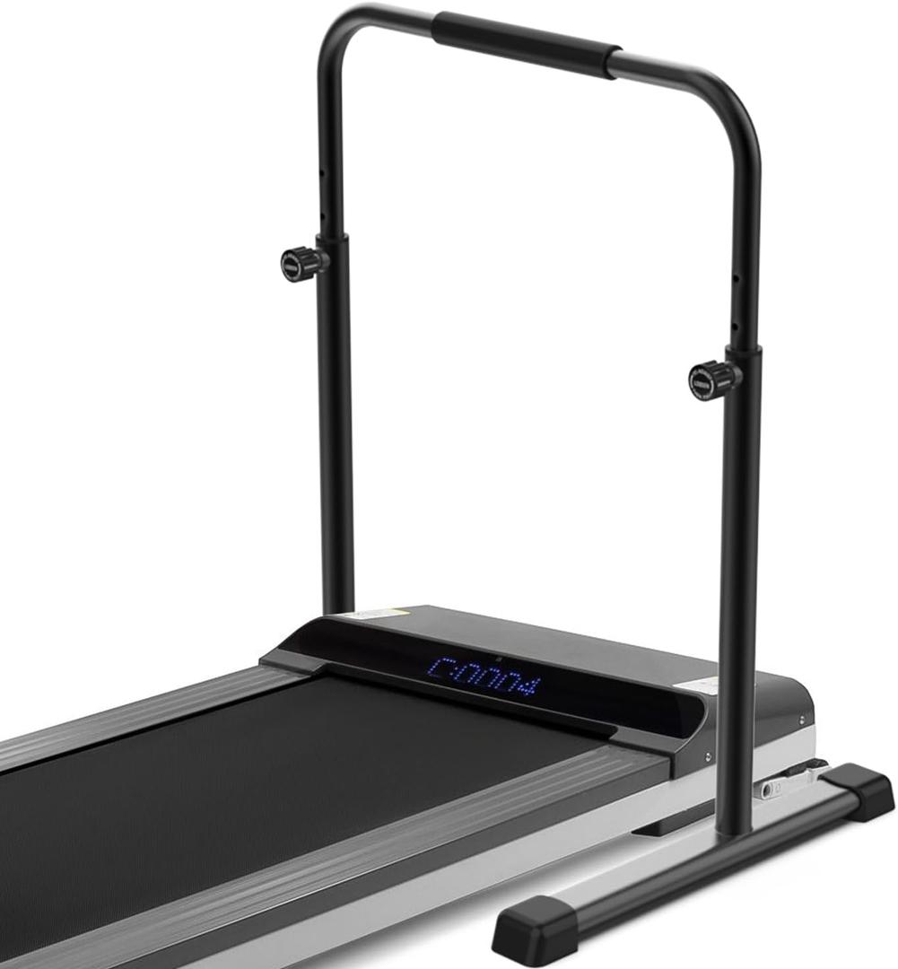 Adjustable Walking Pad Handle only, 19.7 inch Wide, 37.4 inch Max Height, Black