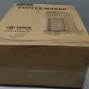 REVOTRA Single Serve Coffee Maker for Pods & Ground Coffee, 6 to 14oz Brew Sizes, Strong Brew Option, Fast Brewing, Compact Design with Removable 40oz Reservoir, Travel Mug Friendly