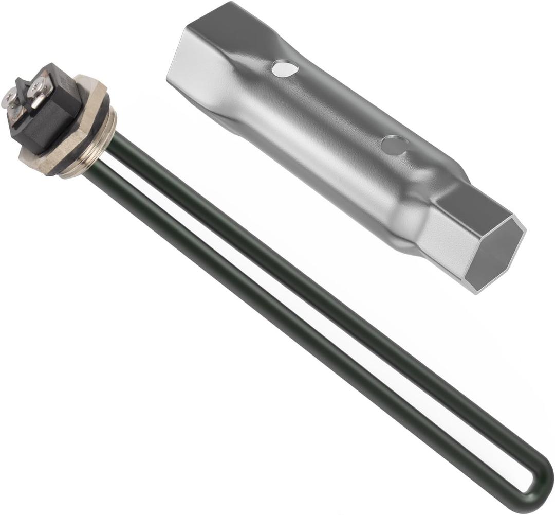 RV Water Heater Element 520900 Replacement Suburban SW6DE SW10DE SW12DE 520789 FOR Suburban RV Water Heater Parts SW Series Electric Water Heater-120V 1440W,With 09883 Wrench