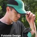 GADIEMKENSD Mens Folding Outdoor Hat Long Brim UPF 50+ Sun Protection