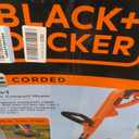 BLACK+DECKER Electric Lawn Mower, Weed Eater and Edger 3-in-1 Combo, Corded 12-Inch 6.5 Amp Electric Weed Wacker and Compact Push Mower (BESTA512CM)
