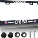 1PCS Carbon Fiber License Plate Frame for Cubs (TQW-X-X)