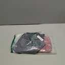 FULLSOFT 4 Pack Biker Shorts for Women with Pockets  5" High Waisted Tummy Control Workout Yoga Running Gym Tennis Shorts (Small-Medium, 01-4 Pack Black/Navy Blue/Grey/Pink)