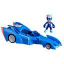PJ Masks Power Heroes Cat Racer, Toy Car with Lights and Sounds, Preschool Toys for Boys and Girls 3 Years and Up