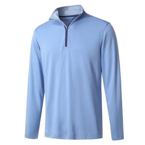 M MAELREG Mens Pullover Quarter Zip Golf Sport Casual Long Sleeve Mens Golf Half Zip Pullover Sweatshirts for Men, 2XL