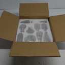 Gather & Bloom Creations Glass Bud Vases in Bulk  Set of 10 Mini Wedding Centerpiece Vases  Durable, Vintage-Inspired Clear Glass Vases for Flowers and Table Decor