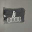 MESHELLY Black Girl Shower Curtain 60Wx72H African American Grey Inspirational Quotes Bathroom Curtain Fashion Black Woman Shower Curtain Modern Top Hat Afro Lady Bathroom Decor Fabric with 12 Hooks