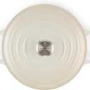 Le Creuset Enameled Cast Iron Signature Round Dutch Oven, 5.5 qt., Meringue
