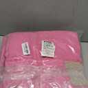 KAHAF COLLECTION Pack of 6 Bath Towels 27 x 54 Inches, 100% Cotton, Larger & Lighter Weight, Quicker to Dry, Super Soft and Absorbent, Perfect for Bathroom (Pink, Pack of 6 (27''x54''))